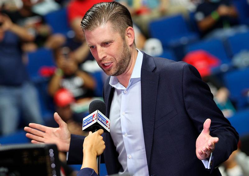 Eric Trump Eric Trump: "Animales los que toman ciudades y queman iglesias"