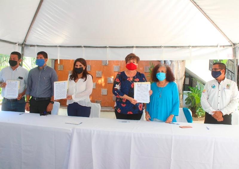 Firma de convenio Zofemat y CETMar protegerán, por convenio, playas en Los Cabos