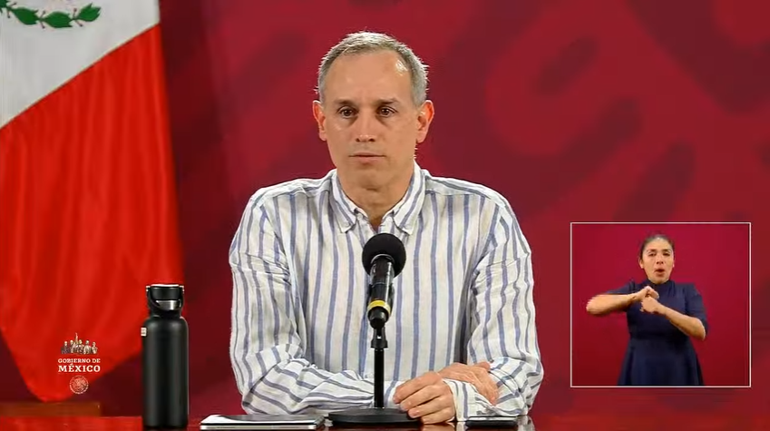 Hugo López-Gatell 3,494 casos y 424 defunciones por Coronavirus en 24 horas