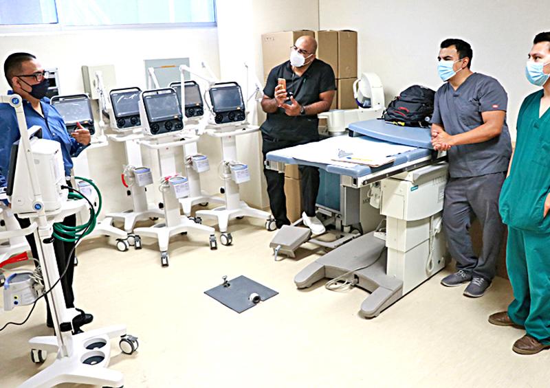 Desarrollan capacitación médica sobre el uso de nuevos ventiladores volumétricos Desarrollan capacitación médica sobre el uso de nuevos ventiladores volumétricos