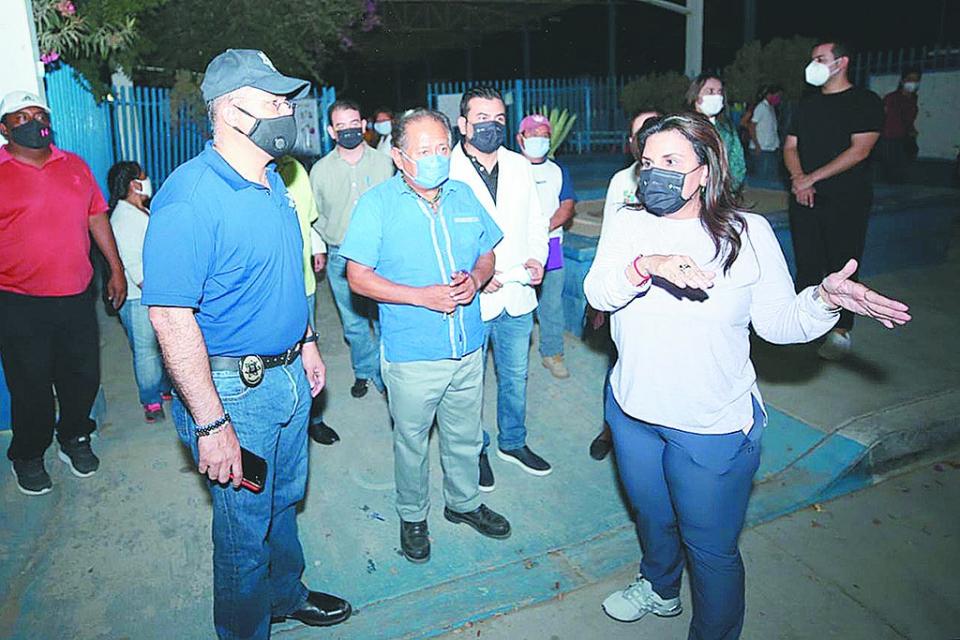 Habilitados 19 refugios temporales en LC: Alcaldesa Habilitados 19 refugios temporales en LC: Alcaldesa