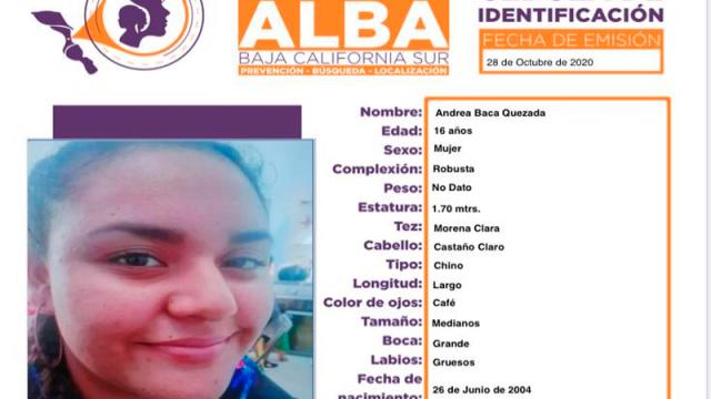 PGJE activa Protocolo Alba por la desaparición de una adolecente en la ciudad de La Paz Protocolo Alba
