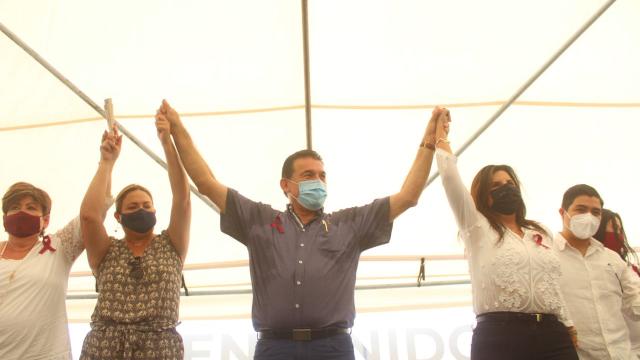 Alcaldes de La Paz y Los Cabos expresan unidad entre ambos municipios Reunión de alcaldes de La Paz y Los Cabos