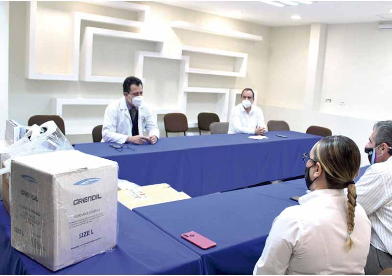 Donan equipo de protección para personal médico de áreas Covid Donan equipo de protección para personal médico de áreas Covid