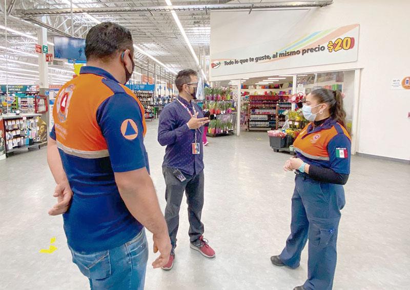 Vigila PC respeto a lineamientos de higiene en supermercados Vigila PC respeto a lineamientos de higiene en supermercados