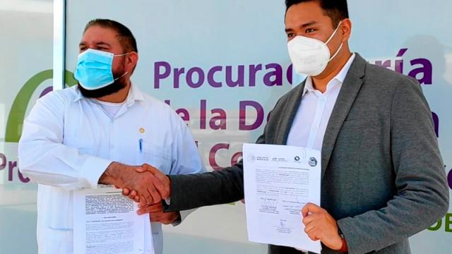 Firma convenio de colaboración Canacintra