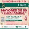 11-Vacunación Mujeres embarazadas y adultos de 50 años recibirán vacuna
