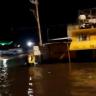 Amanece inundada la México-Puebla tras fuertes lluvias Inundaciones en Puebla