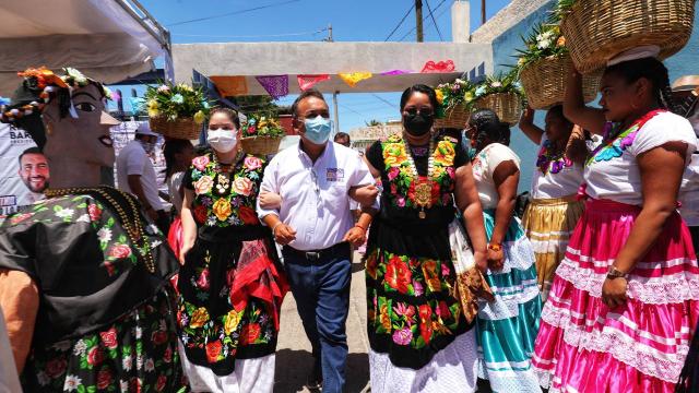 Crearemos el Instituto para Atención de personas indígenas Candidato a la gubernatura por la alianza Unidos Contigo