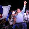 pancho pelayo celebra después del debate pancho pelayo celebra después del debate