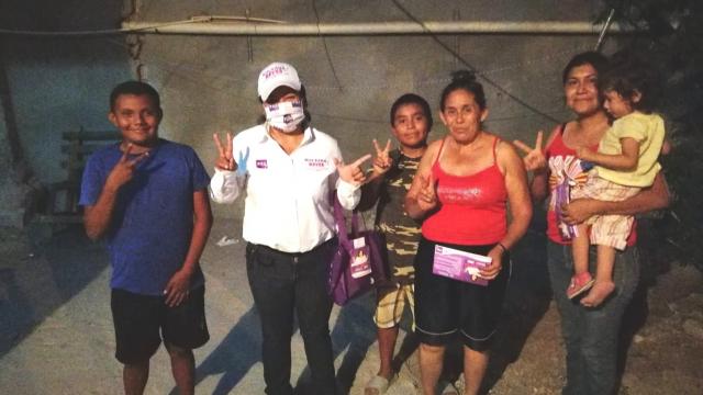 Se compromete Rocxana Reyes en la eliminación de la violencia contra la niñez de BCS Candidata por el Partido Encuentro Solidario