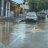 Denuncian derrames de aguas negras en centro de CSL; tiene 2 días el problema Derrame de aguas negras en CSL