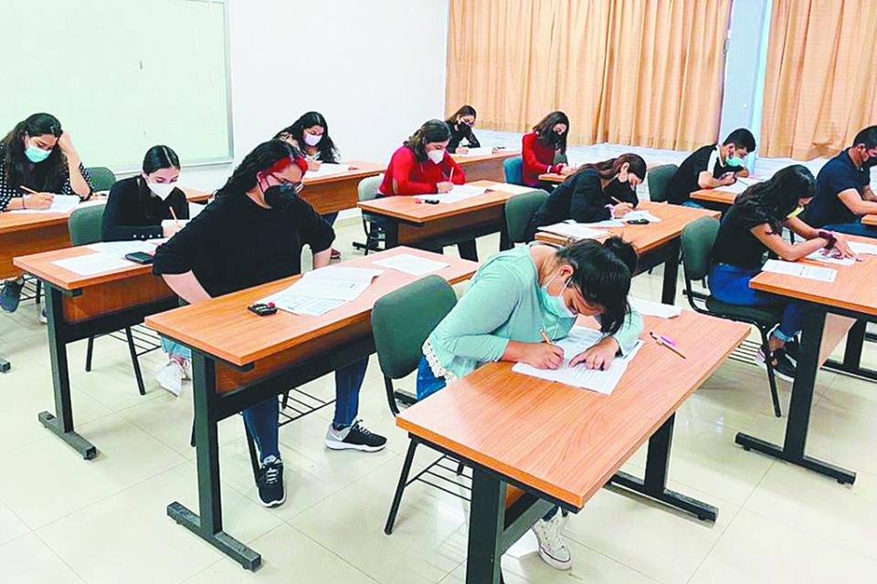 web sep Aplican examen de ingreso a normales de BCS