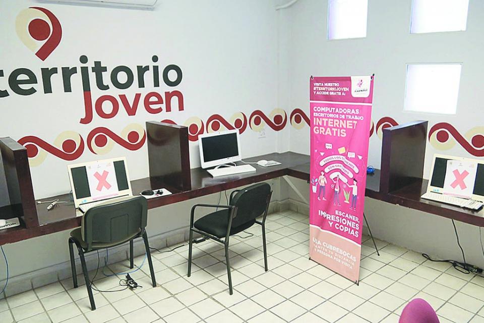 web “Territorio Joven” 1 Cierran temporalmente espacios “Territorio Joven”