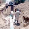 tuberia Sustituyen tramo de acueducto que va a Lomas del Sol