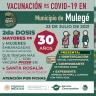 Este viernes se aplican segundas dosis a mayores de 30 años en Santa Rosalía Vacunación para 30 y más en Mulegé