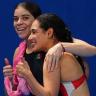 Esto pasó con los deportistas mexicanos este miércoles Alejandra Orozco y Gabriela Abundez